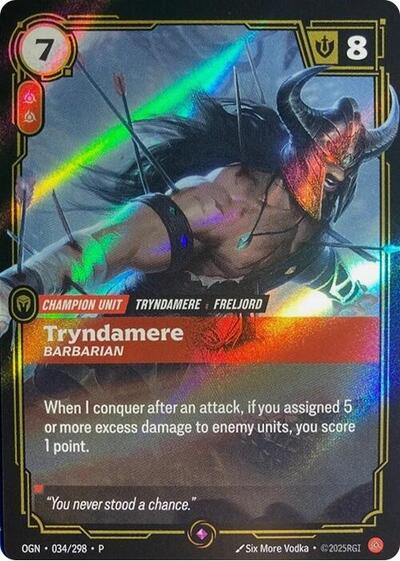Tryndamere, Barbarian 034/298
