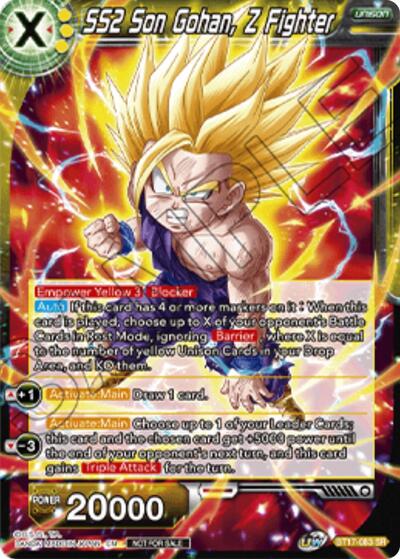 SS2 Son Gohan, Z Fighter BT17-083