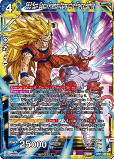 SS3 Son Goku, Premonitions of a Fierce Battle BT22-135
