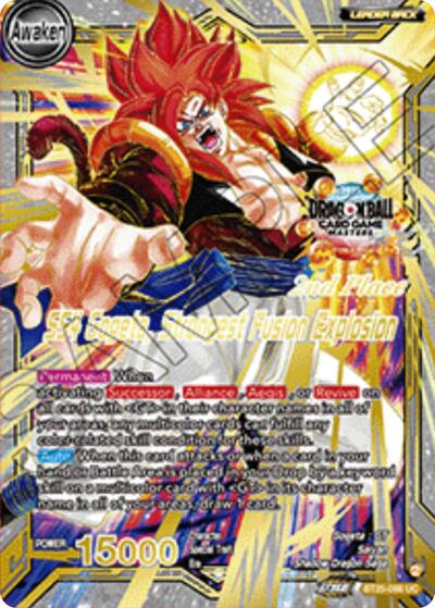 SS4 Son Goku & SS4 Vegeta // SS4 Gogeta, Strongest Fusion Explosion BT25-098