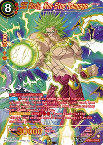 SS Broly, Non-Stop Rampage BT29-012