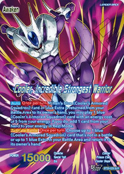 Cooler // Cooler, Incredible Strongest Warrior BT29-029