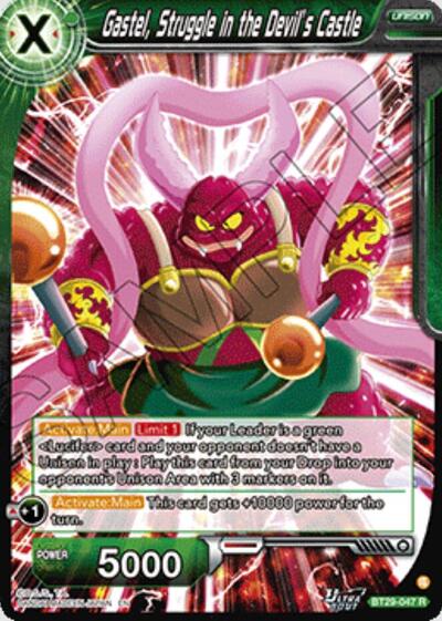 Gastel, Struggle in the Devil's Castle BT29-047