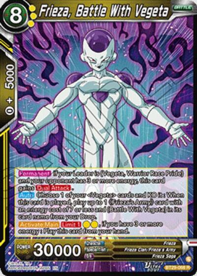 Frieza, Battle With Vegeta BT29-068