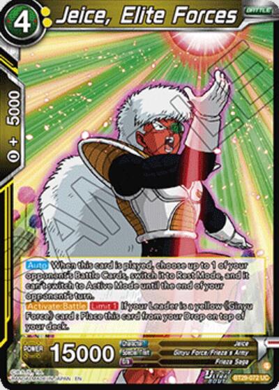 Jeice, Elite Forces BT29-072