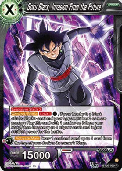 Goku Black, Invasion From the Future BT29-090