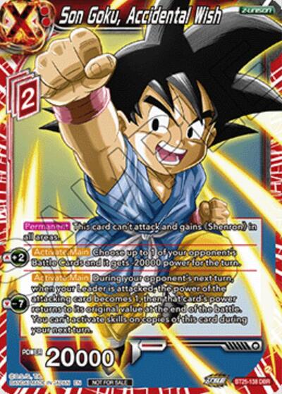 Son Goku, Accidental Wish BT25-138