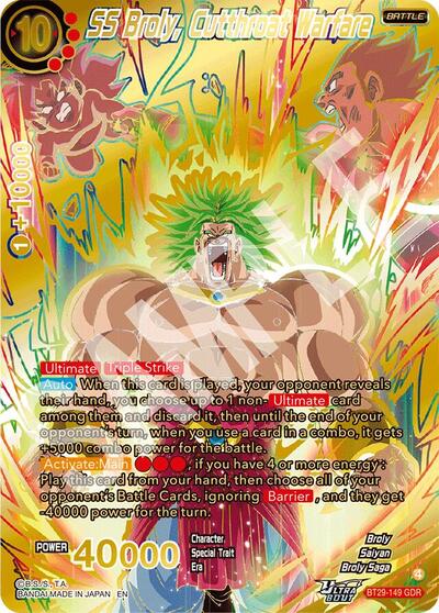 SS Broly, Cutthroat Warfare BT29-149