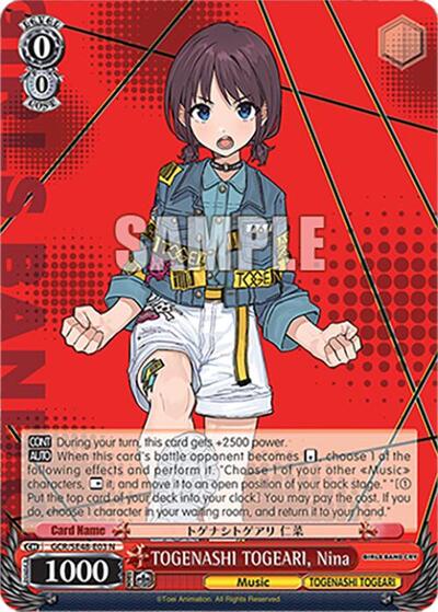 TOGENASHI TOGEARI, Nina GCR/SE48-E03 N