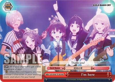 I'm here GCR/SE48-TE18R RRR