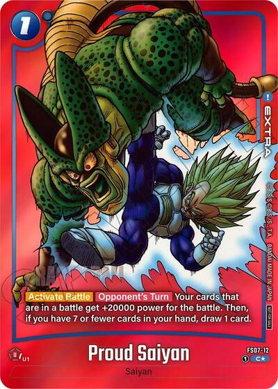 Proud Saiyan (FS07-13) [Fusion World] FS07-12