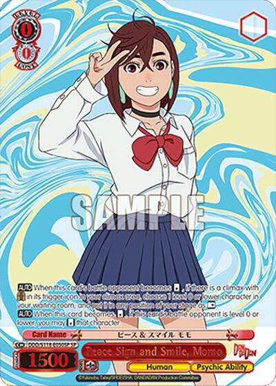 Peace Sign and Smile, Momo DDD/S118-E050SP SP