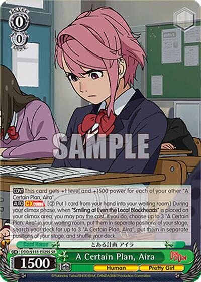A Certain Plan, Aira DDD/S118-E029S SR