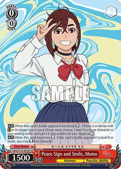 Peace Sign and Smile, Momo DDD/S118-E050S SR