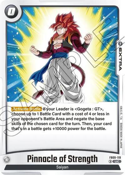 Pinnacle of Strength (FB09-119) [Fusion World] FB09-119