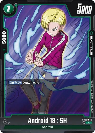 Android 18 : SH (FB09-056) [Fusion World] FB09-056