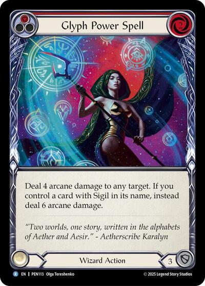 Glyph Power Spell 