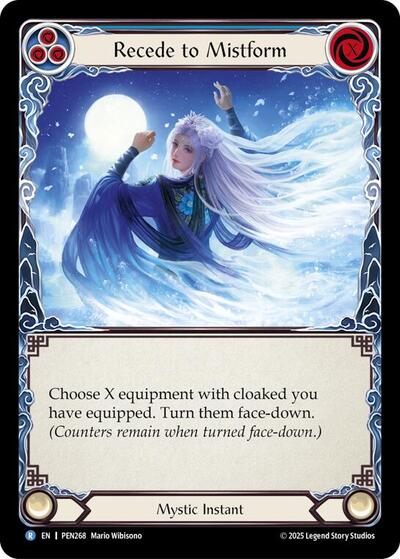 Recede to Mistform 