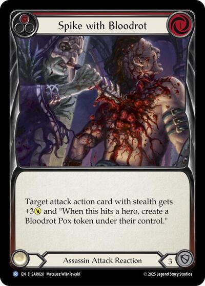 Spike with Bloodrot 