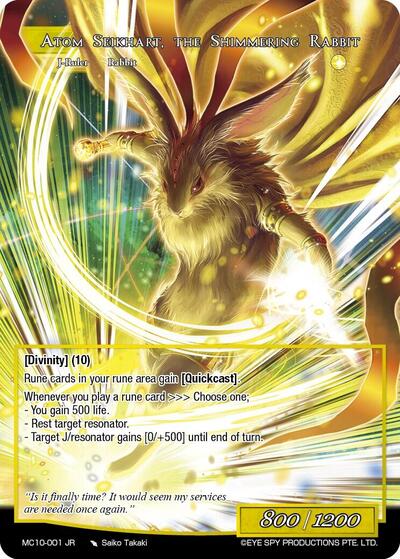 Atom Seikhart // Atom Seikhart, the Shimmering Rabbit 