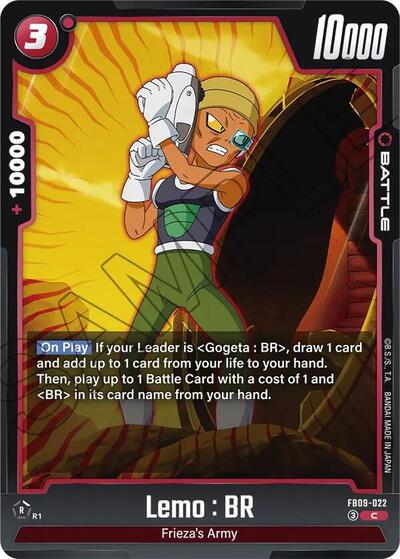 Lemo : BR (FB09-022) [Fusion World] FB09-022