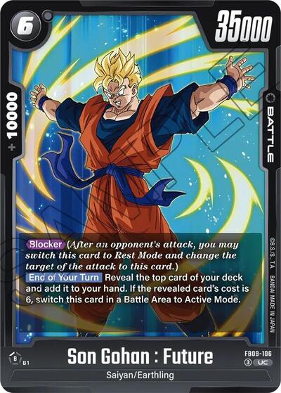 Son Gohan : Future (FB09-106) [Fusion World] FB09-106