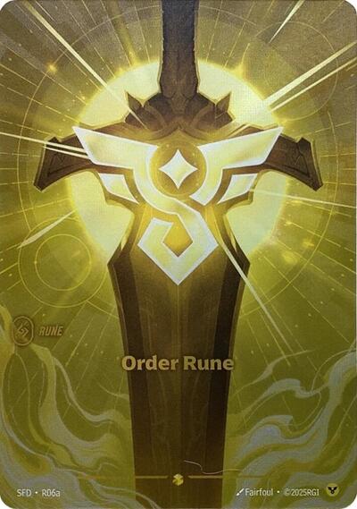 Order Rune 