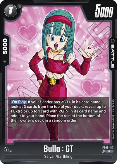Bulla : GT (FB09-114) [Fusion World] FB09-114
