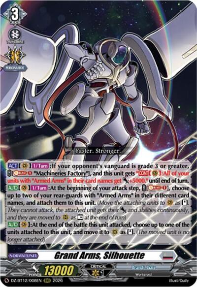 Grand Arms, Silhouette [D-Format] DZ-BT12/008EN