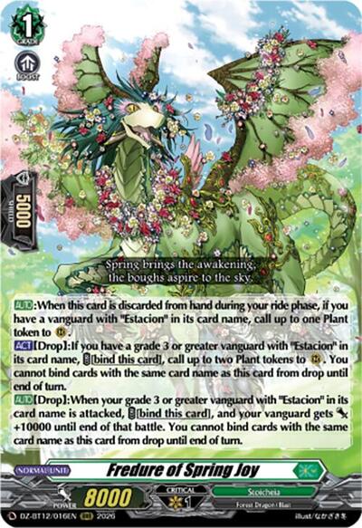 Fredure of Spring Joy [D-Format] DZ-BT12/016EN