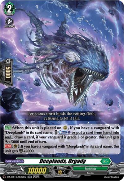 Deeplands, Orgady [D-Format] DZ-BT12/039EN