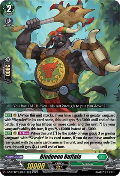 Bludgeon Buffalo [D-Format] DZ-BT12/040EN