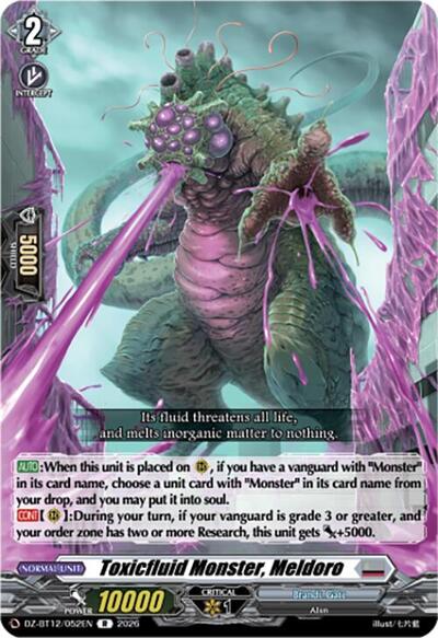 Toxicfluid Monster, Meldoro [D-Format] DZ-BT12/052EN