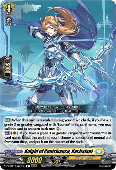 Knight of Contrivance, Nachalant [D-Format] DZ-BT12/057EN