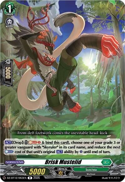 Brisk Mustelid [D-Format] DZ-BT12/063EN