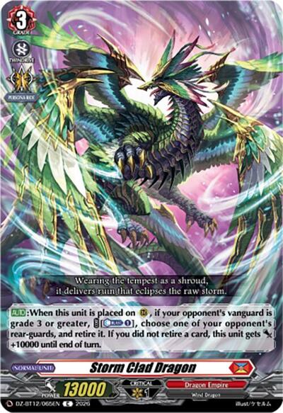 Storm Clad Dragon [D-Format] DZ-BT12/065EN