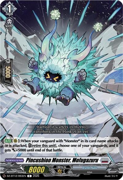 Pincushion Monster, Mofugazuru [D-Format] DZ-BT12/093EN