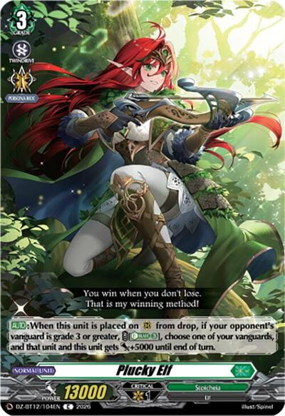 Plucky Elf [D-Format] DZ-BT12/104EN