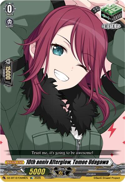 10th anniv Afterglow, Tomoe Udagawa [D-Format] DZ-BT12/EX09EN
