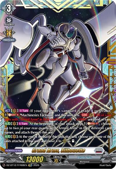 Grand Arms, Silhouette [D-Format] DZ-BT12/FFR08EN