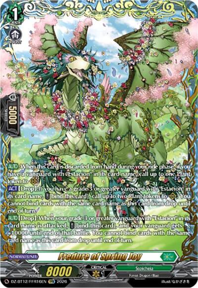 Fredure of Spring Joy [D-Format] DZ-BT12/FFR16EN