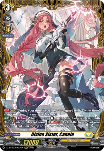 Divine Sister, Canele [D-Format] DZ-BT12/FR32EN