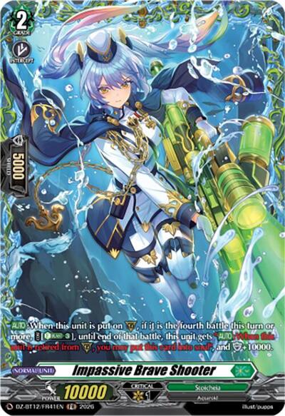 Impassive Brave Shooter [D-Format] DZ-BT12/FR41EN