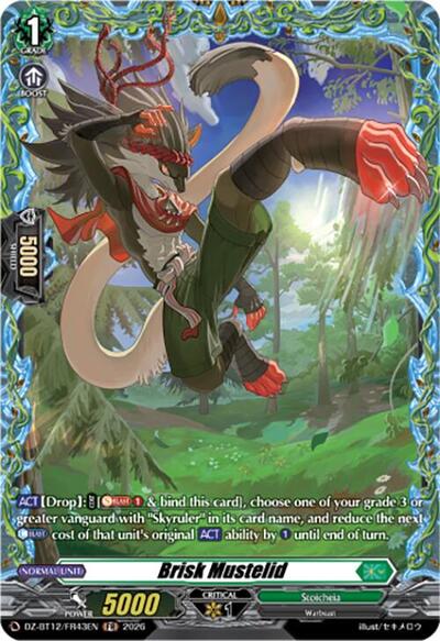 Brisk Mustelid [D-Format] DZ-BT12/FR43EN