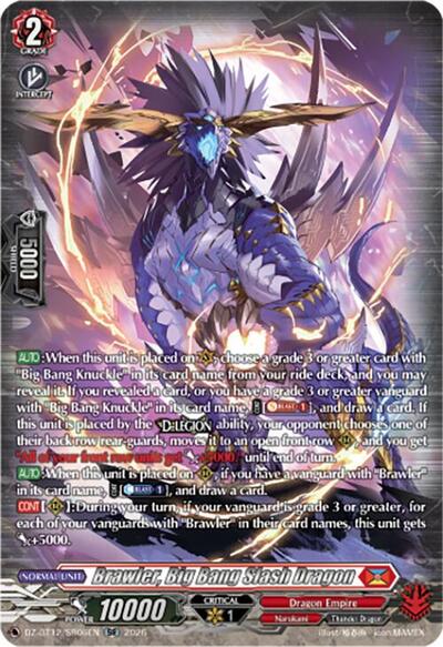 Brawler, Big Bang Slash Dragon [D-Format] DZ-BT12/SR06EN