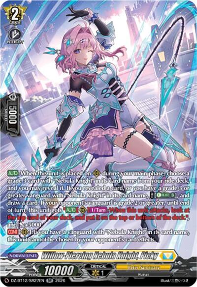 Willow-Piercing Nebula Knight, Picky [D-Format] DZ-BT12/SR27EN