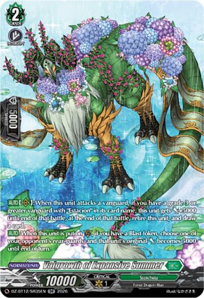 Valgrowth of Expansive Summer [D-Format] DZ-BT12/SR35EN