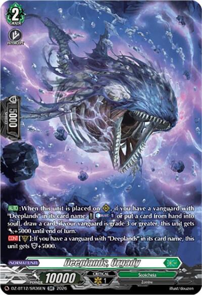 Deeplands, Orgady [D-Format] DZ-BT12/SR36EN