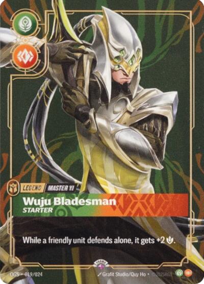 Master Yi, Wuju Bladesman 019/024