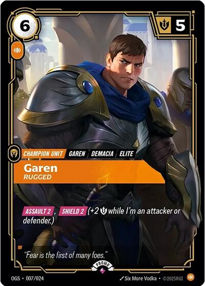 Garen, Rugged 007/024